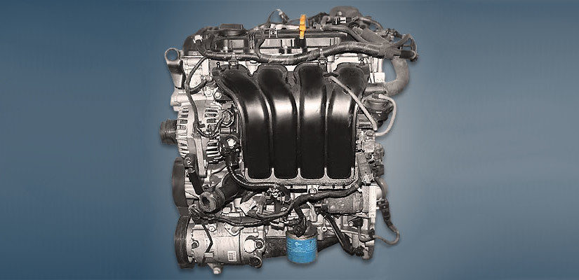 Engine specifications for Hyundai G4NL, characteristics, oil, performance